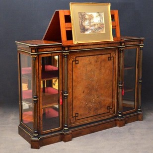 Exhibition Quality Credenza with Picture Stand