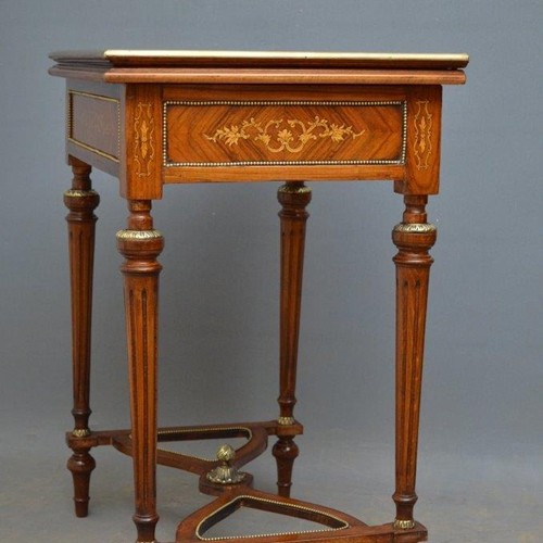 Very Decorative Walnut Card Table