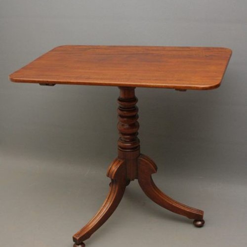 Regency Mahogany Tilt Top Table