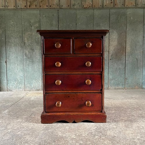 Early C19th Pine Apprentice Chest