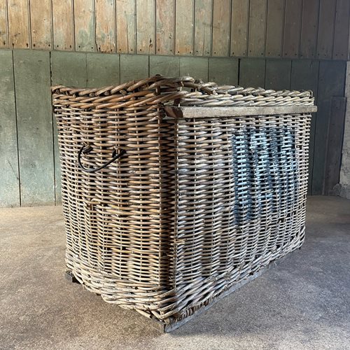 Large Wicker Mill Basket