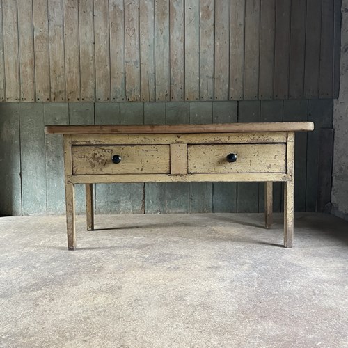 Early C19th Pine Dairy Table