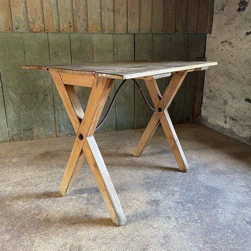 C19th Pine Tavern Table