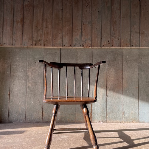 C19th Primitive Windsor Chair