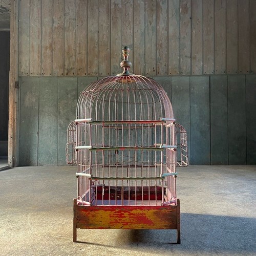 C19th French Dome Top Bird Cage