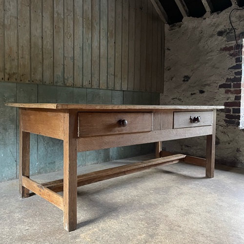 Pembrokeshire Oak And Sycamore Dairy Table