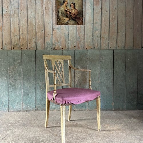 Regency Painted Armchair