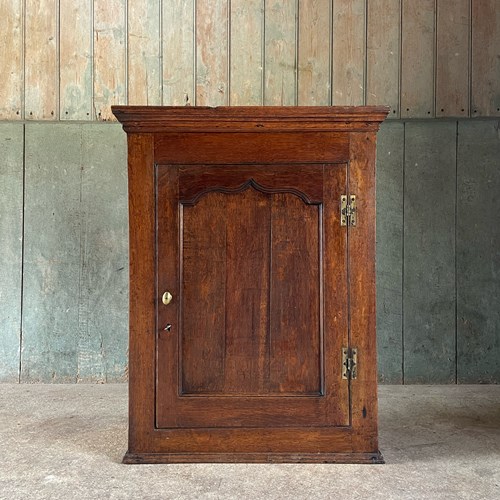 Welsh Oak Wall Cupboard 