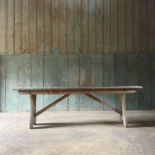English Weathered Elm Bench