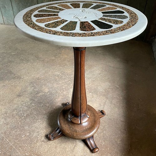 C19th Specimen Marble Occasional Table