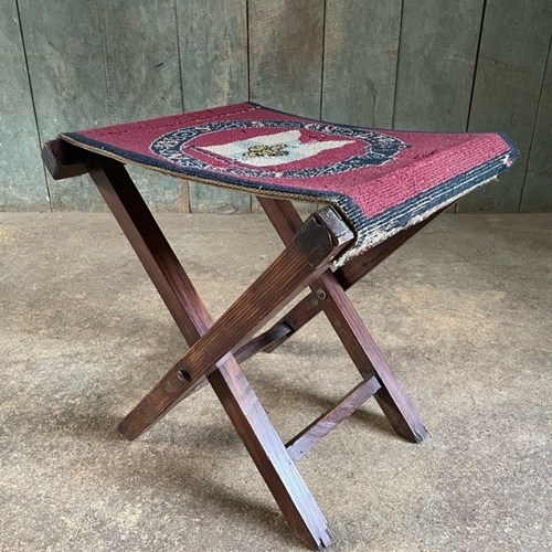 Steam Ship Folding Deck Stool