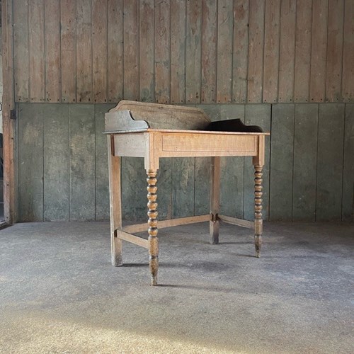 C19th Painted Pine Washstand