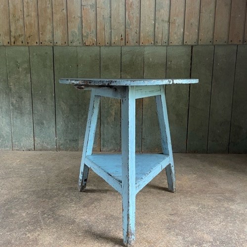 Early C19th Welsh Pine Cricket Table