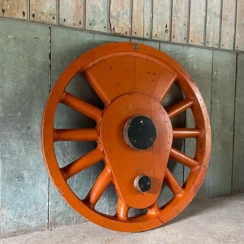 Loco Wheel Casting Form