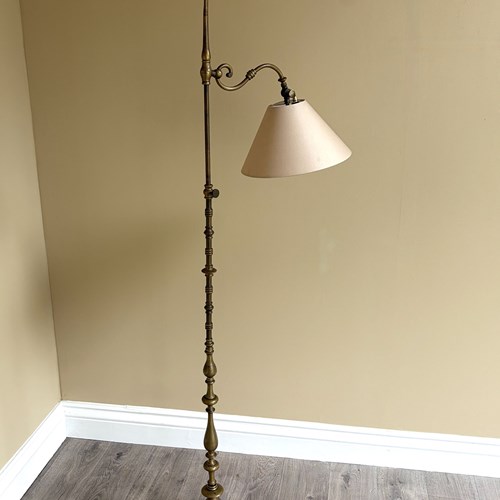 Slim French Adjustable Height Library Light
