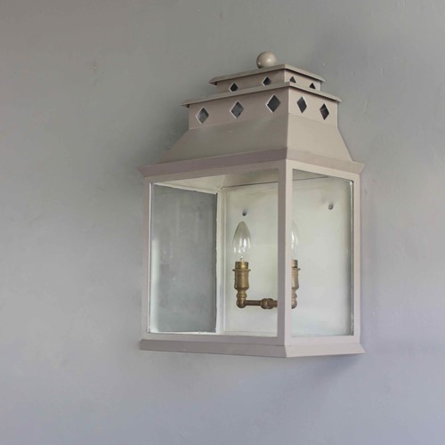 NEW - ' F&B Charleston Grey' Porch Lantern