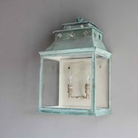 NEW - Verdigris Porch Lantern
