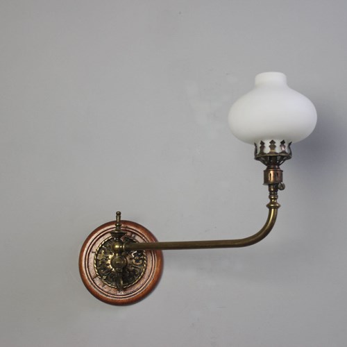 Single Swing Arm Ex Gas English Wall Light