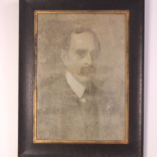  Portrait  Of English Gentleman Frank Darvil 1904