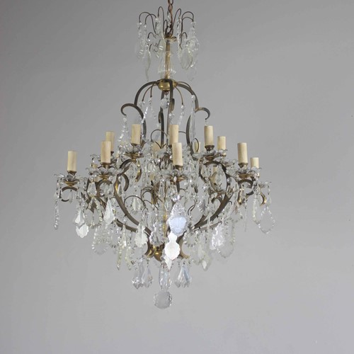 Pretty French Early 20Th C Chandelier