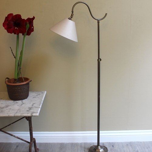 Immaculate French Adjustable Height Reading Lamp