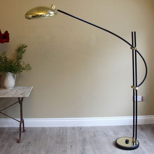  Rare And Substantial Adjustable Arc Lamp By T.Pons Barcelona 1970 