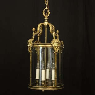 French Bronze 4 Light Antique Hall ...