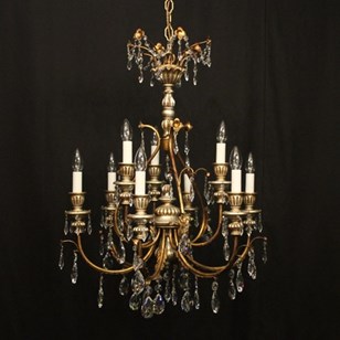 Italian Florentine 9 Light Polychro...