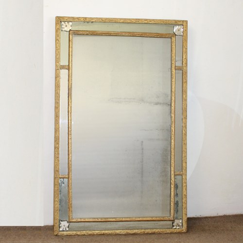 18Th Century French Giltwood Margin Mirror