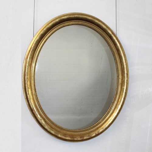 Magnificent Very Large Antique French Gilt Oval