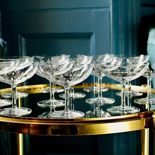 French Fancy Champagne Coupes