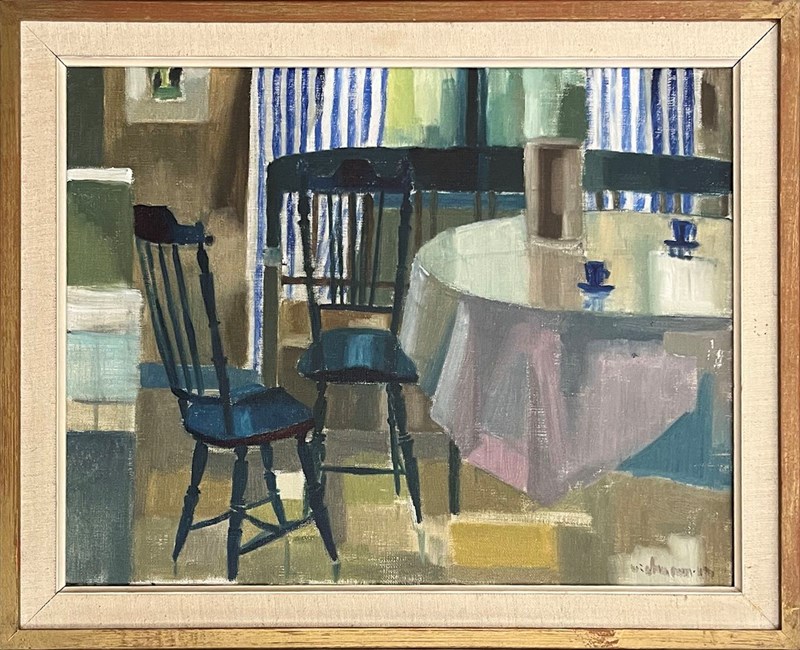 Harry Wichmann (1916-1993) 'Cafe Interior'-panter-hall-decorative-0-cafe-interior-1-main-638056302894322353.jpeg