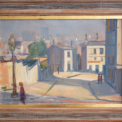 Carl Gunn (1893-1979) 'Paris Back Street'