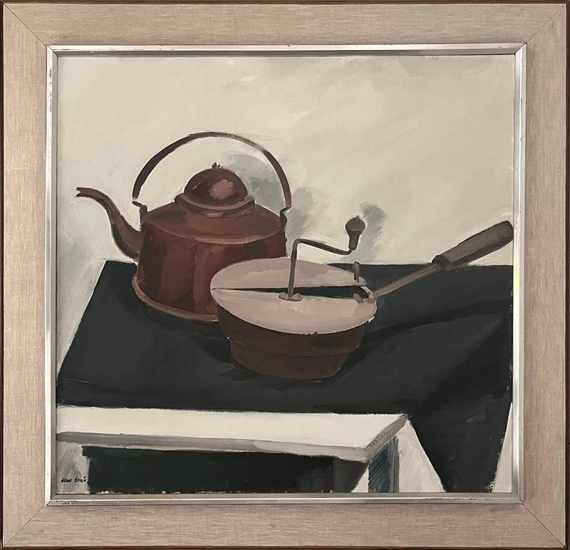 20Th Century Swedish School 'Still Life With Copper Kettle And Pan'-panter-hall-decorative-0-still-life-with-copper-kettle-and-pan-1-main-638260718943399831.jpeg