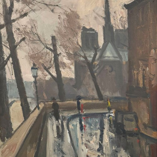 'After Rain, Paris' By Ove Olson