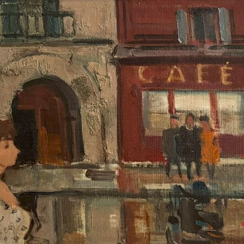 'A Girl In The Street, Paris, 1971' By Ove Olson