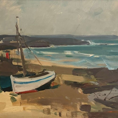 'A Stiff Breeze Of The Brittany Coast, 1972' By Ove Olson