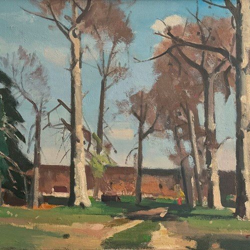 'Tracks Through The Trees, 1964' By Ove Olson