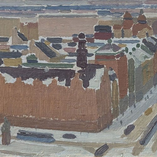 Skeppsbron, Stockholm Under Snow, 1961