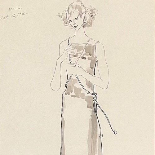 'Fashion Illustration III' By Brian Stonehouse MBE (1918-1998)