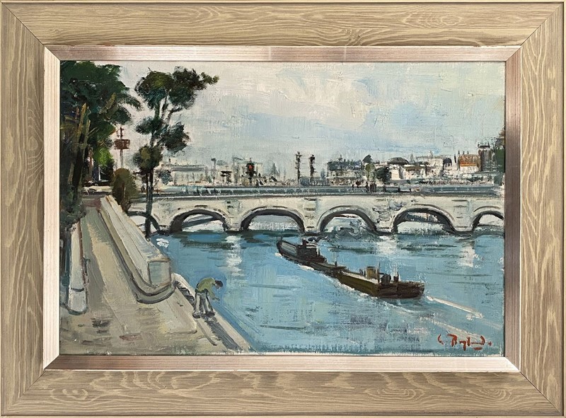 20th C Swedish School ‘A Bridge over the Seine’-panter-hall-decorative-1-bridge-1-2-main-637888982143513151.jpeg