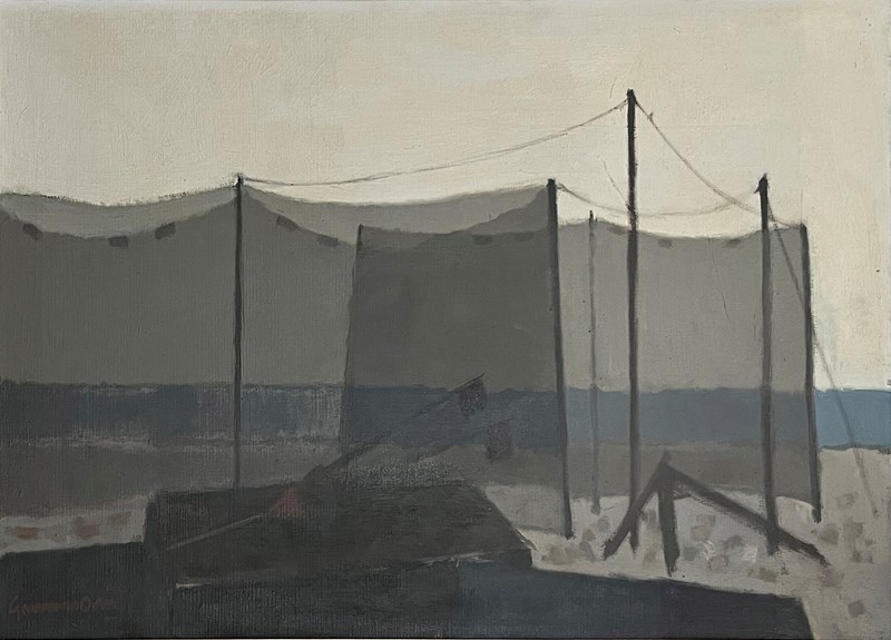 Gunnar Odin (1926-1972) 'Drying Nets'-panter-hall-decorative-1-drying-nets-2-main-638056318828649360.jpeg