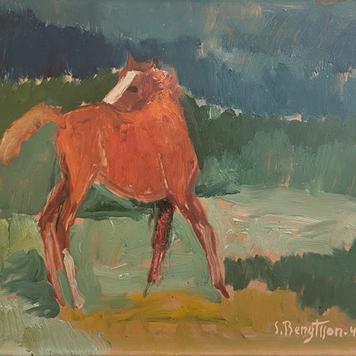 'Foal' By 20Th Century Swedish School