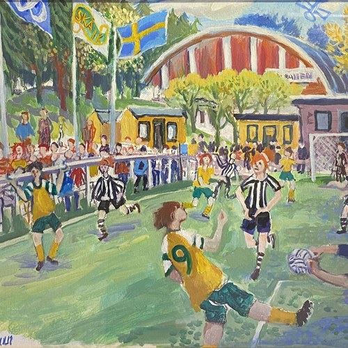 20Th Century Swedish School ‘The Big Match'
