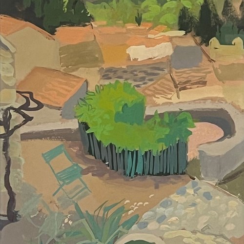 'Southern Landscape' By 20Th Century Swedish School