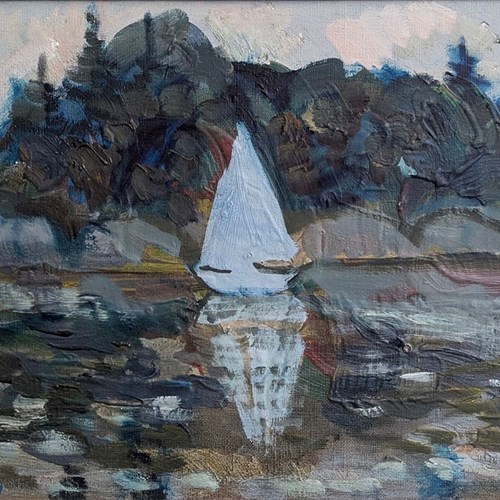 ‘Sailing In The Islands’ By 20Th Century Swedish School