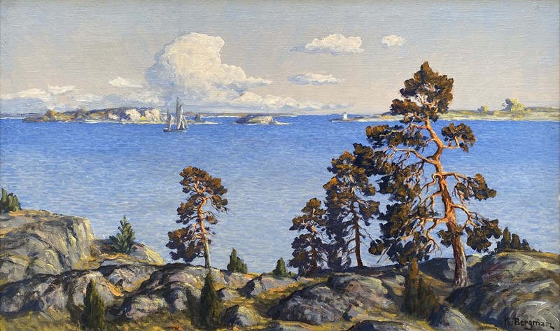 20th C. Swedish School ‘Sea through the Trees'-panter-hall-decorative-1-main-637611637810003840.jpg