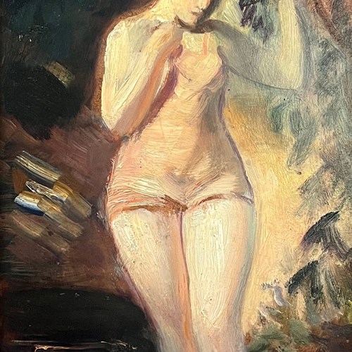 'Nymph In Sunlight' By David Wallin (1876-1957)