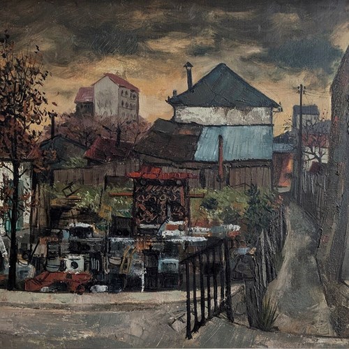 'Passage Du 1Er Mai, Rue Des Puces' By André Renoux (1939-2002)