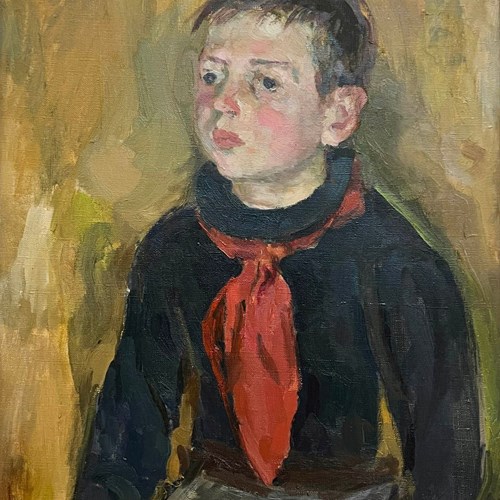 'The Young Scout' By 20Th Century Russian School